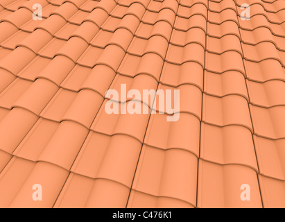 Dachziegel Stockfoto