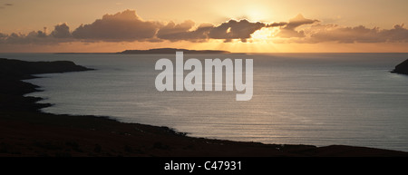 Loch spröde, Glenbrittle, Isle Of Skye, Schottland Stockfoto