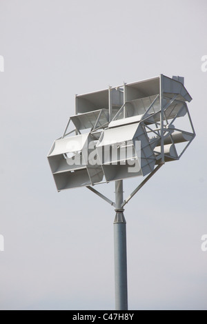 Windkraftanlage in Overland Park, Kansas Stockfoto