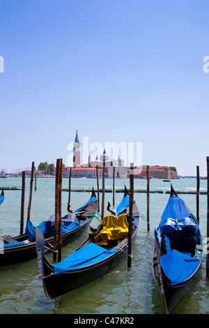 Gondel in Venedig, Italien Stockfoto