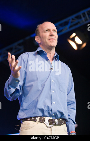 Simon Sebag Montefiore Historiker Schriftsteller Autor abgebildet bei Hay Festival 2011 Stockfoto