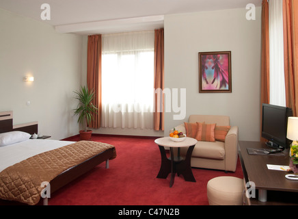 Hotel, Zimmer Stockfoto