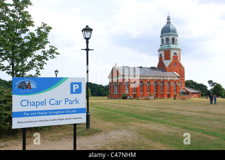 Der Chapel Royal Victoria Country Park-Pathologie-Southampton Stockfoto