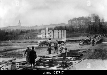 Erster Weltkrieg: Russische Truppen besetzten Lemberg, 1914 Stockfoto