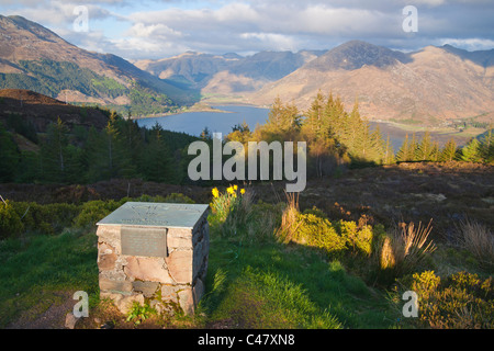 Loch Duich, Lochalsh, fünf Schwestern aus Mam Ratagan, Shiel Bridge Hochlandregion, Schottland Stockfoto