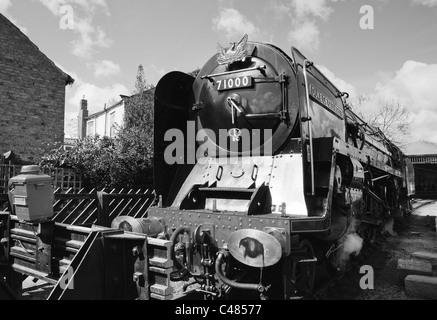 Der Herzog von Gloucester Dampflokomotive in Pickering-station Stockfoto