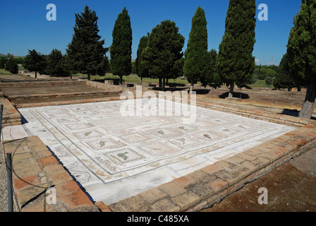 Der antiken römischen Stadt Italica in der Nähe von Sevilla, Spanien. Stockfoto