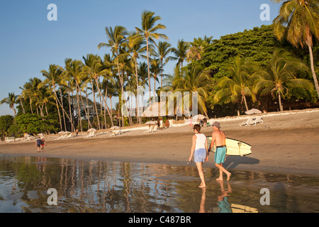 Strand von Playa Tamarindo. Tamarindo, Halbinsel Nicoya, Costa Rica Stockfoto