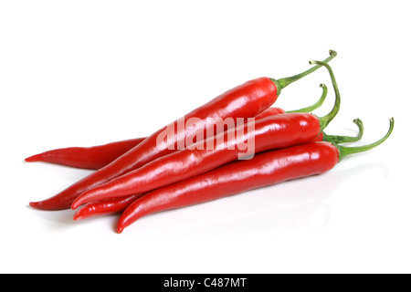Red chili peppers Stockfoto