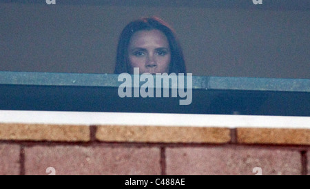 VICTORIA BECKHAM Promis bei LA GALAXY V DC UNITED CARSON LOS ANGELES Kalifornien 3. Juni 2011 Stockfoto