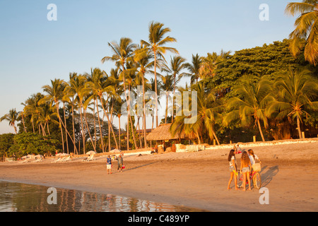 Strand von Playa Tamarindo. Tamarindo, Halbinsel Nicoya, Costa Rica Stockfoto