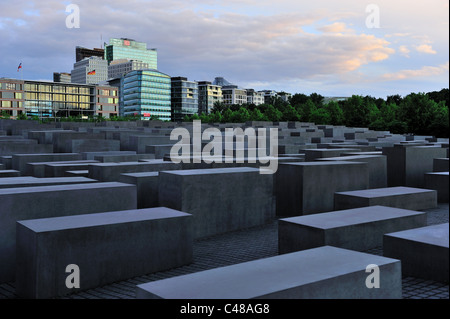 berlin, deutschland, jüdisch, jude, Denkmal, europa, industrieller Holocaust, Stockfoto