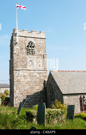 Pfarrkirche St. Sampson in Berking, Cornwall. Stockfoto