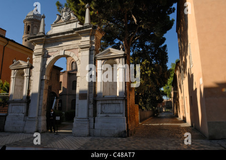 Die Basilica di San Vitale in Ravenna Stockfoto