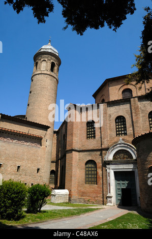 Die Basilica di San Vitale in Ravenna Stockfoto