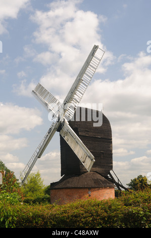 Outwood Mühle, in der Nähe des Dorfes Outwood, Surrey, England Stockfoto