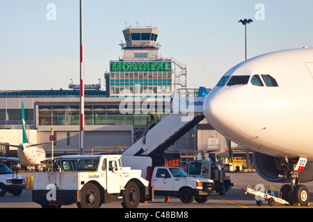 Montreal-Pierre Elliott Trudeau International Airport, Montreal, Kanada Stockfoto