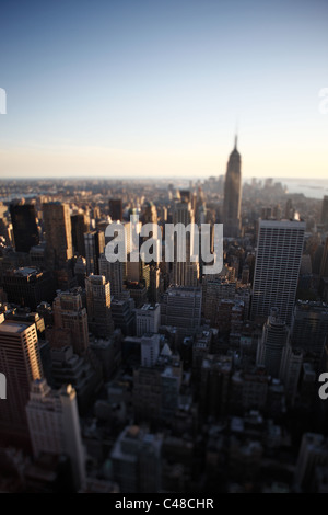 Skyline von Manhattan, New York City, USA Stockfoto