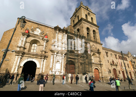 La Paz, Bolivien, Iglesia de San Francisco Kirche. Stockfoto