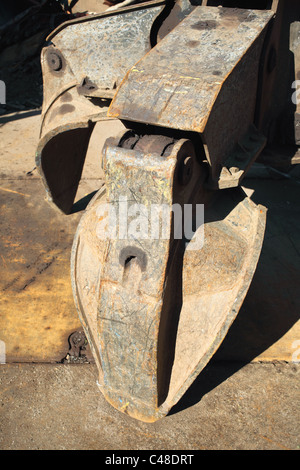 Nahaufnahme von industriellen Klaue Stockfoto