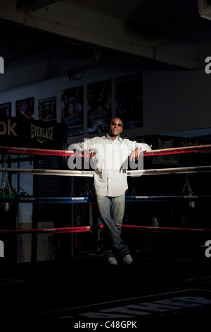 Floyd "Money" Mayweather JR in Las Vegas. Stockfoto