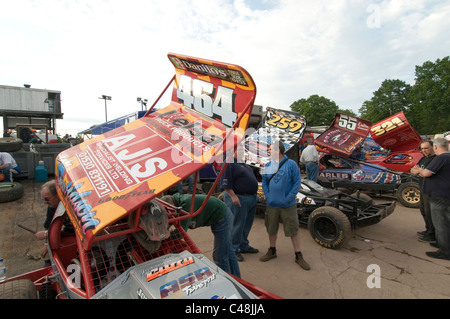 0ne Formel 1 f1 Stock-Car Autos Gartenfeuerwerk Stockcar Schiefer Spur verfolgt Rennen Rennen Rennfahrer Vollkontakt Motorsport Motorsport-sp Stockfoto