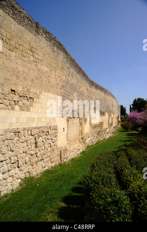 Italien, Latium, Tarquinia, Stadtmauern Stockfoto