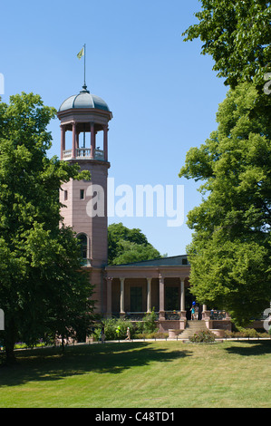 Schloss Biesdorf. Ehemaligen Besitzer Werner und Georg Wilhelm von Siemens. Berlin. Deutschland Stockfoto
