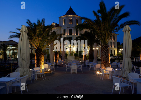 Das Thermae Sylla Spa Wellness Hotel in Edipsos auf der Insel Euböa in Griechenland Stockfoto