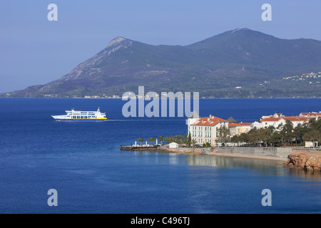 Das Thermae Sylla Spa Wellness Hotel in Edipsos auf der Insel Euböa in Griechenland Stockfoto