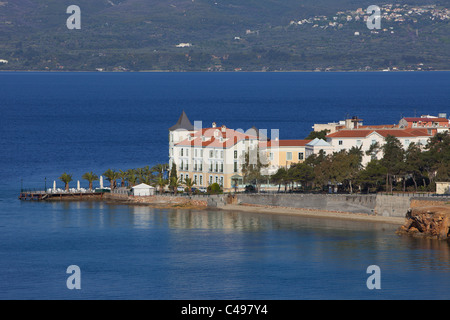 Das Thermae Sylla Spa Wellness Hotel in Edipsos auf der Insel Euböa in Griechenland Stockfoto