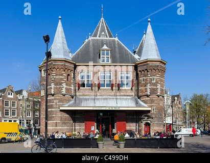 In De Waag Café und Restaurant, Nieuwmarkt, Amsterdam, Niederlande Stockfoto