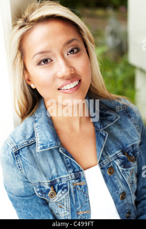 Porträt des chinesischen Mädchen Stockfoto