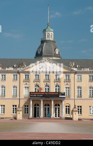 Karlsruhe-Palast, Baden-Württemberg, Deutschland, Europa Stockfoto