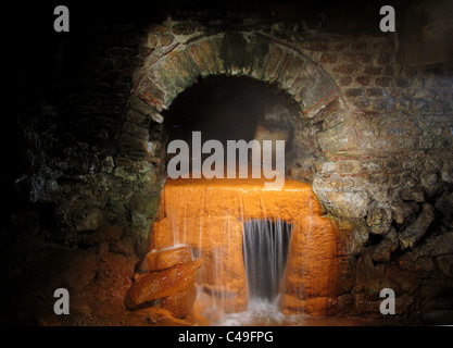 Heiligen Quelle, römische Bäder, Bath, England Stockfoto