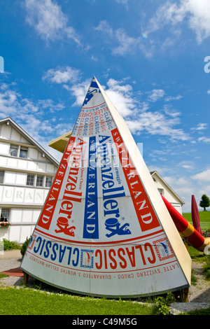 Molkerei, Stein, Appenzell, Schweiz Stockfoto