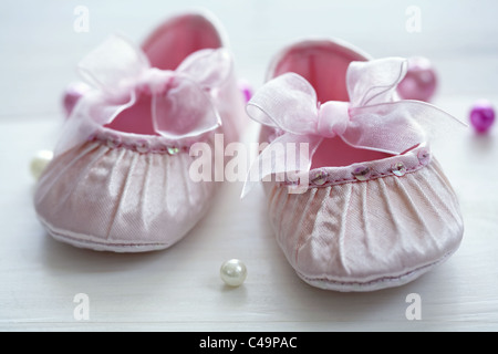 Baby-Schuhe Stockfoto