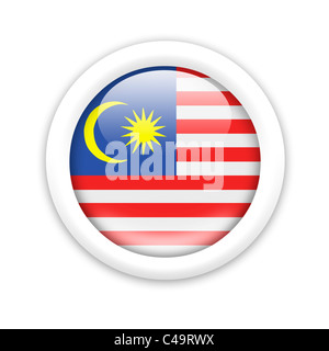 Flagge malaysia Stockfoto