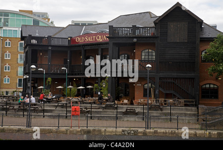 alte Salz Kai Rotherhithe Straße Southwark London England Stockfoto