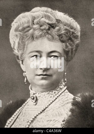 Augusta Victoria von Schleswig-Holstein, 1858 – 1921. Letzte deutsche Kaiserin und Königin von Preußen. Stockfoto