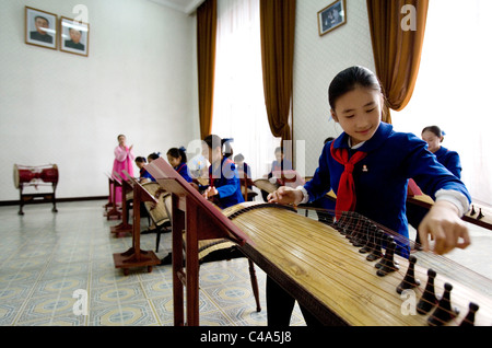 Mangyŏngdae Kinderpalast - Pjöngjang, Demokratische Volksrepublik Korea (Nordkorea) Stockfoto