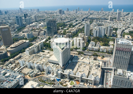 Luftaufnahme Souraskys medical Center in Tel Aviv Stockfoto