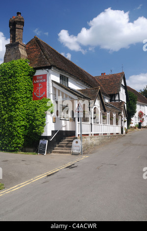 Das Anchor Inn in Hartfield, Sussex, England Stockfoto