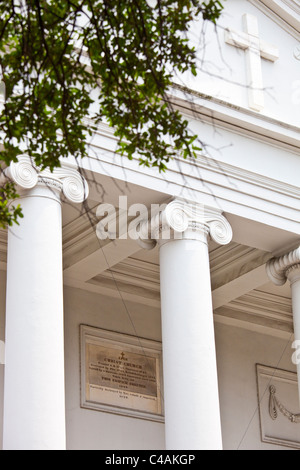 1838 historischen bischöflichen Christuskirche, Savannah, Georgia Stockfoto