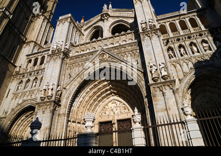 Toledo Kathedrale, Castilla-La Mancha, Spanien, Europa Stockfoto