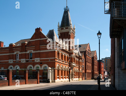 Arlington House, Bloom Street, Salford, Manchester, England, Vereinigtes Königreich.  Ehemalige Gas Board Büro c1880, von Thomas Worthington. Stockfoto