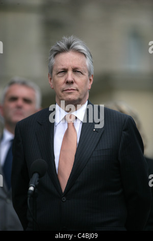 Nordirlands ersten Minister Peter Robinson Stockfoto