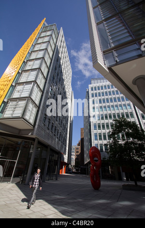 Zentrale St Giles Bürofläche Central Saint Giles Büros Londoner Büros von Google im Vereinigten Königreich Stockfoto