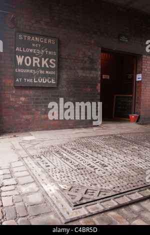 Burleigh Keramik Eingang Stoke on Trent Stockfoto