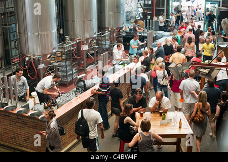 Brauerei Little Creatures am Fishing Boat Harbour. Fremantle, Western Australia, Australien Stockfoto